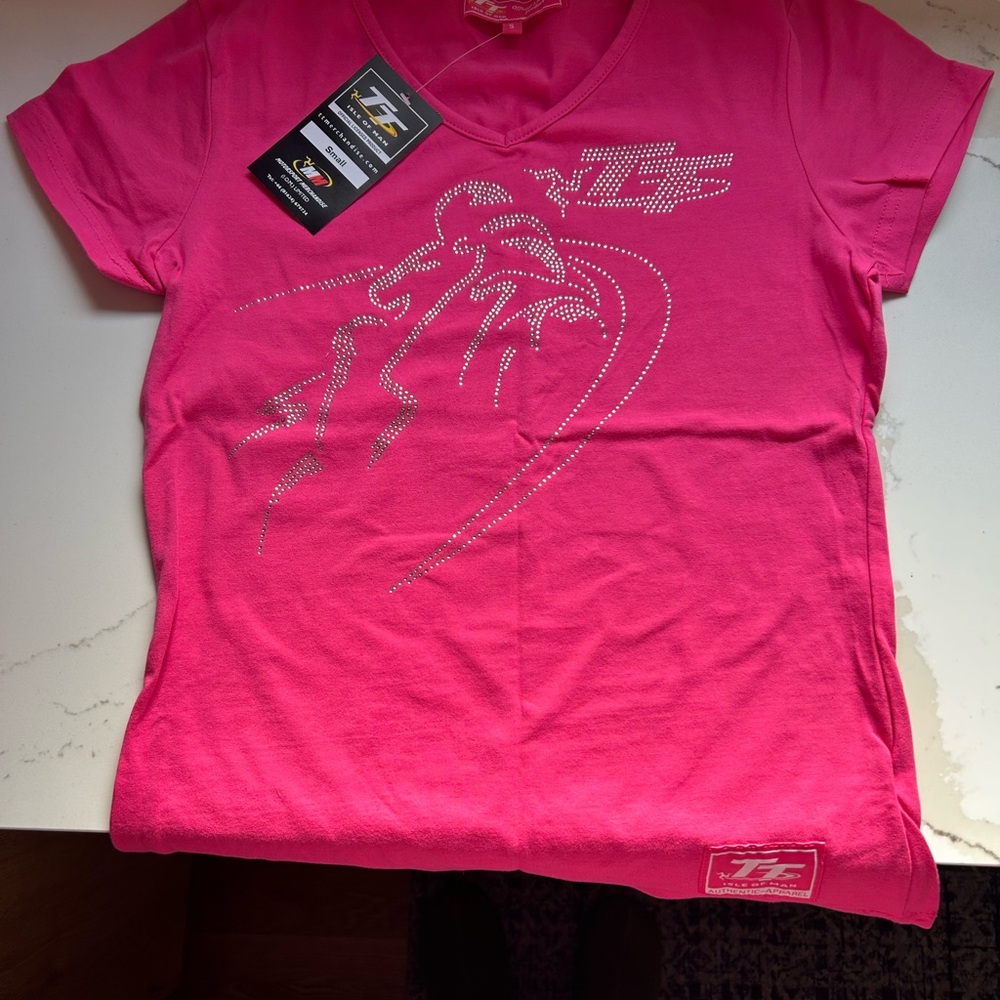Original Isle of Man (IoM) Road Races Shadow Bike T-Shirt